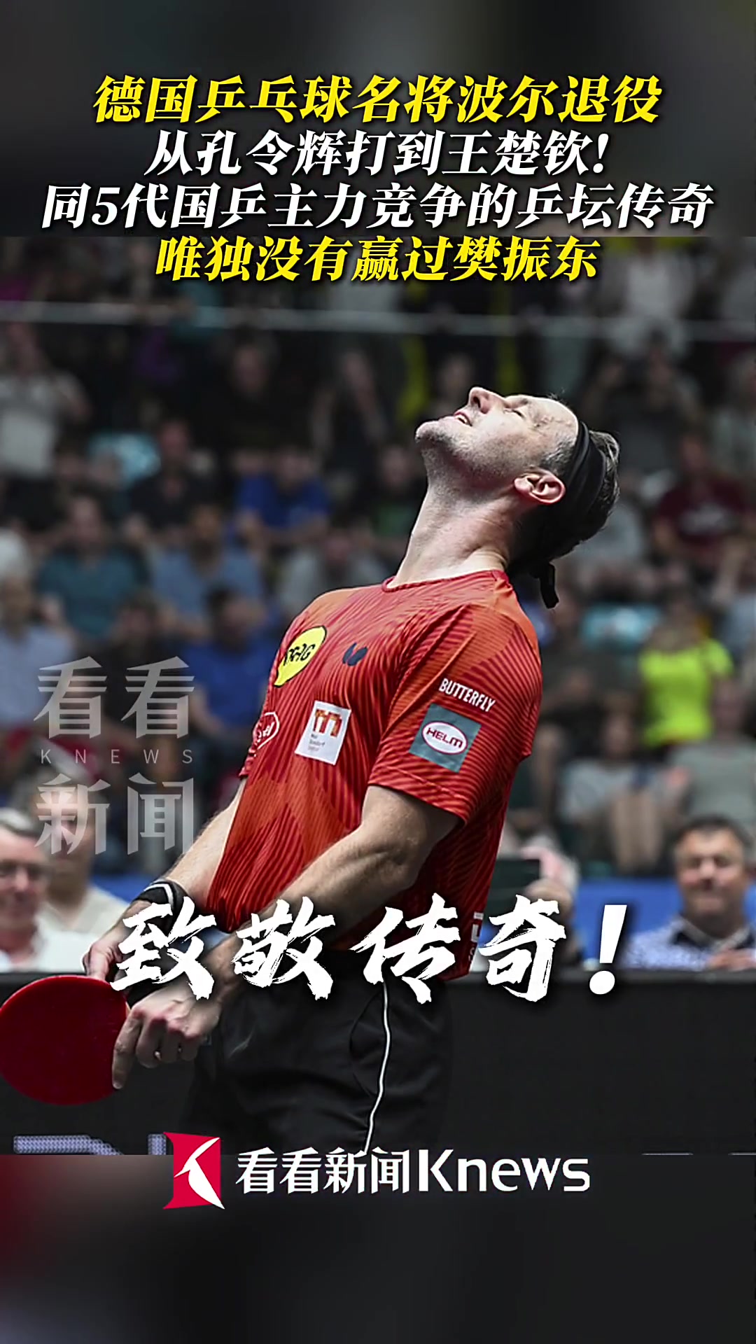 法国乒乓球队险胜中国乒乓球队，波尔打破历史纪录的简单介绍